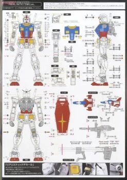BANDAI GUN83113 GUNPLA 1/144 RG RX-78-2 GUNDAM -Modèles Figurines Boutique 10115841t2