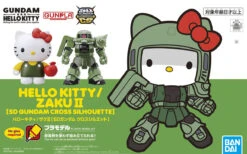 BANDAI GUN74211 SD CROSS SILHOUETTE HELLO KITTY CHAR ZAKU 2