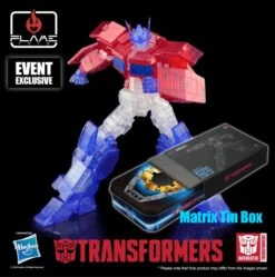 FLAMETOYS FLA74954 TRANSFORMERS OPTIMUS PRIME CLEAR MK -Modèles Figurines Boutique 1297667 60886 98 720