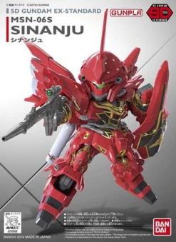 BANDAI GUNPLA SD GUNDAM EX STD 013 MSN-06S SINANJU