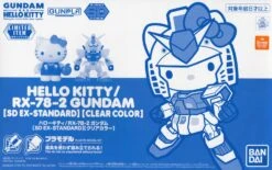 BANDAI SD HELLO KITTY/GUNDAM RX-78-2 EX STAND CLEAR LIMITED