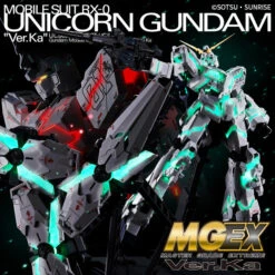 BANDAI GUN73088 MGEX 1/100 GUNDAM UNICORN VER KA -Modèles Figurines Boutique 73088