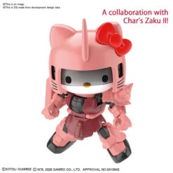 BANDAI GUN74210 SD CROSS SILHOUETTE HELLO KITTY CHAR ZAKU 2 -Modèles Figurines Boutique 74210