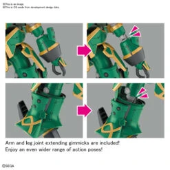 BANDAI SAK74516 HG 1/24 SPIRICLE STRIKER MUGEN CLARIS -Modèles Figurines Boutique 74516b