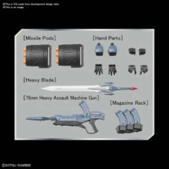 BANDAI GUN75674 GUNPLA MG 1/100 MOBILE GINN -Modèles Figurines Boutique 75674e