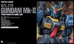BANDAI GUNLA PG 1/60 GUNDAM RX-178 MK II TITANS BLACK