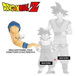 BANPRESTO DRAGON BALL Z FIGURE EKIDEN RETURN TRIP SON GOHAN YOUTH & GOKU -Modèles Figurines Boutique ban16396b