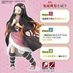 BANPRESTO BANDAI DEMON SLAYER MODEL KIT Kamado Nezuko (Demon Slayer: Kimetsu No Yaiba) -Modèles Figurines Boutique bans65319 2