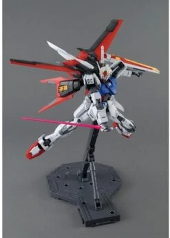 BANDAI GUNPLA MG 1/100 AILE STRIKE O.M.N.I GAT X105 GUNDAM VER RM -Modèles Figurines Boutique blanc rouge 1
