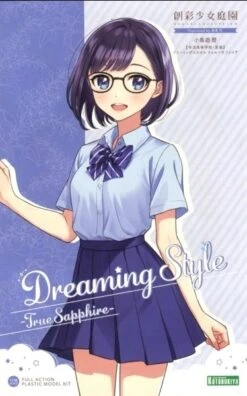 KOTOBUKIYA Sousai Shojo Teien Figurine Plastic Model Kit 1/10 Koyomi Takanashi Dreaming Style True Sapphire 15 Cm
