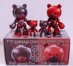 GUNDAM CONVERGE BEARGGUY F SPECIAL SET KUMA BLACK AND RED