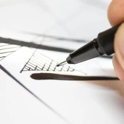 MOLOTOW BLACLINER ETUI SET 2 4PCS -Modèles Figurines Boutique feutre molotow blackliner fin precision mine 1 1