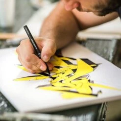 MOLOTOW BLACKLINER WALLET COMPLETE SET 11PCS -Modèles Figurines Boutique feutre tecnhnique fin molotow blackliner 04 1