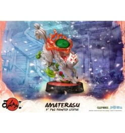 F4F OKAMI PVC FIGURE AMATERASU STANDARD VER. 22 CM -Modèles Figurines Boutique first for figures okami amaterasu statuette pvc 22cm 5