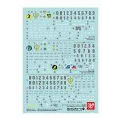 Bandai 1 PACK DECAL N°118 MG 1/100 GM SNIPER /GM COMMAND