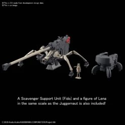 BANDAI ES75684 HG 1/48 JUGGERNAUT LONG RANGE CANNON -Modèles Figurines Boutique hg juggernaut long range cannon o3