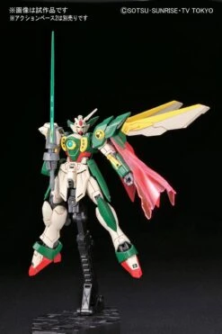 BANDAI GUNDAM GUNPLA HG 1/144 006 WING GUNDAM FENICE -Modèles Figurines Boutique hgbf006 wing gundam fenice 6