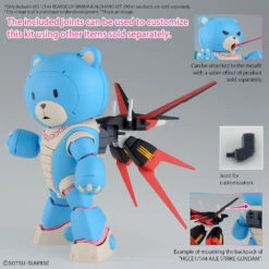 BANDAI GUNDAM BUILD MULTIVERSE HGBM 1/144 Beargguy Ohana & Aloharo Set -Modèles Figurines Boutique hgbm beargguy ohana and aloharo set o5