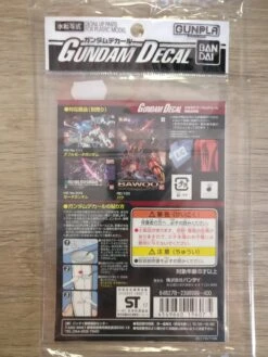 Bandai 1 PACK DECAL N°108 MOBILE SUIT Z /ZZ GUNDAM -Modèles Figurines Boutique img 20180317 171955