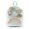 HELLO KITTY LOUNGEFLY MINI SAC A DOS PUSHEEN X BALLOONS AND RAINBOW -Modèles Figurines Boutique lfpubk0009a
