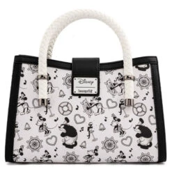 DISNEY LOUNGEFLY SAC A MAIN STEAMBOAT WILLIE -Modèles Figurines Boutique lfwdtb2238b