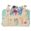 Disney Loungefly Portefeuille Stitch Sandcastle Beach Surprise
