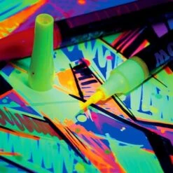 MOLOTOW PUMP SOFTLINER UV FLUORESCENT 1MM WALLET BASIC SET 1 6PCS 6 MOLOTOW PUMP SOFTLINER UV FLUORESCENT 1MM WALLET BASIC SET 1 6PCS -Modèles Figurines Boutique marker molotow uv fluorescent lumiere noire