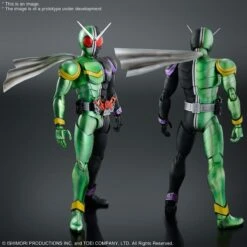 BANDAI KAM75685 MG FIG RISE ART KAMEN RIDER DOUBLE CYCLONE JOKER -Modèles Figurines Boutique mgfrsa kamen rider double o1