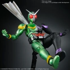 BANDAI KAM75685 MG FIG RISE ART KAMEN RIDER DOUBLE CYCLONE JOKER -Modèles Figurines Boutique mgfrsa kamen rider double o4