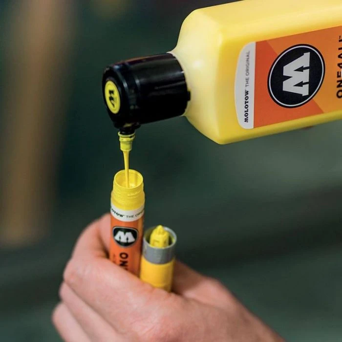 MOLOTOW ACRYLIC MARKER ONE4ALL TWIN 1,5/4MM MOLOTOW ACRYLIC MARKER ONE4ALL TWIN 1,5/4MM -Modèles Figurines Boutique molotow marqueur peinture acrylique one4all recharge rapide 6