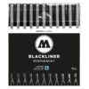 MOLOTOW BLACKLINER WALLET COMPLETE SET 11PCS -Modèles Figurines Boutique mw200485