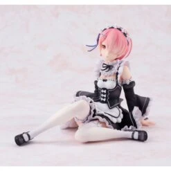 REVOLVE RE:ZERO STARTING LIFE IN A ANOTHER WORLD RAM -Modèles Figurines Boutique rezero starting life in another world statuette 18 ram revolve