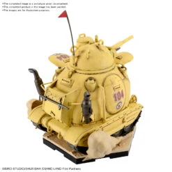 BANDAI 1/35 SAND LAND Royal Army Tank Corps No. 104 -Modèles Figurines Boutique sand land 1 35 sand land tank 104 o2