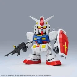 BANDAI GUN70469 SD HELLO KITTY/GUNDAM RX-78-2 EX STAND -Modèles Figurines Boutique sdex hello kitty rx782 5