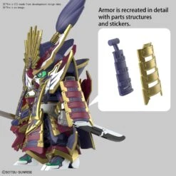 BANDAI GUN75687 GUNPLA SDW HEROES GUNDAM EPYON NOBUNAGA -Modèles Figurines Boutique swd heroes nobunaga gundam epyon o7