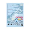 BANDAI Water Decal Macross Plus HG 1/100 YF-21 -Modèles Figurines Boutique water decal hg yf 21 o