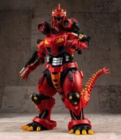 AOSHIMA GODZILLA VS EVANGELION MAQUETTE TYPE-3 KIRYU KAI EVA UNIT-02 COLOR VER. 24 CM -Modèles Figurines Boutique x aos06344 c