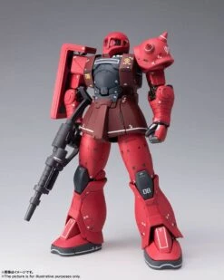 BANDAI MOBILE SUIT GUNDAM : THE ORIGIN FIGURINE GFFMC MS-05S CHAR AZNABLE´S ZAKU I 18 CM -Modèles Figurines Boutique x btn60872 7 a