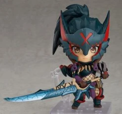 MONSTER HUNTER WORLD ICEBORNE FIGURINE NENDOROID HUNTER: FEMALE NARGACUGA ALPHA ARMOR VER. DX -Modèles Figurines Boutique x cap12035 a