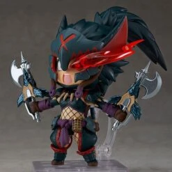 MONSTER HUNTER WORLD ICEBORNE FIGURINE NENDOROID HUNTER: FEMALE NARGACUGA ALPHA ARMOR VER. DX -Modèles Figurines Boutique x cap12036 c
