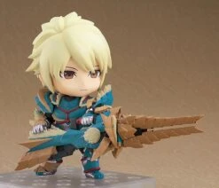 MONSTER HUNTER WORLD ICEBORNE FIGURINE NENDOROID HUNTER: MALE ZINOGRE ALPHA ARMOR VER. DX 10 CM -Modèles Figurines Boutique x cap12175 d