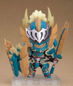 MONSTER HUNTER WORLD ICEBORNE FIGURINE NENDOROID HUNTER: MALE ZINOGRE ALPHA ARMOR VER. DX 10 CM -Modèles Figurines Boutique x cap12175 e
