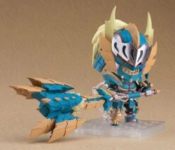 MONSTER HUNTER WORLD ICEBORNE FIGURINE NENDOROID HUNTER: MALE ZINOGRE ALPHA ARMOR VER. DX 10 CM -Modèles Figurines Boutique x cap12175 g