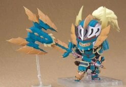MONSTER HUNTER WORLD ICEBORNE FIGURINE NENDOROID HUNTER: MALE ZINOGRE ALPHA ARMOR VER. DX 10 CM -Modèles Figurines Boutique x cap12175 h