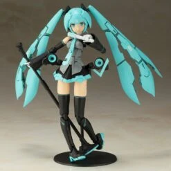 KOTOBUKIYA Hatsune Miku Frame Arms Figurine Plastic Model Kit 1/100 Frame Music Girl Hatsune Miku 16 Cm -Modèles Figurines Boutique x ktofa129