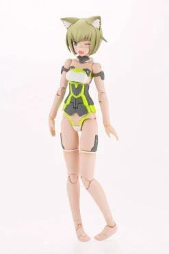 KOTOBUKIYA Frame Arms Girl Figurine Plastic Model Kit Innocentia (Racer) & Noseru (Racing Specs Ver.) 15 Cm -Modèles Figurines Boutique x ktofg146 f