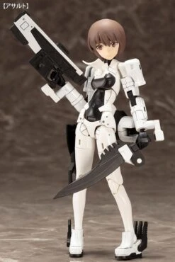 KOTOBUKIYA MEGAMI DEVICE 01 FIGURINE PLASTIC MODEL KIT 1/1 WISM SOLDIER ASSAULT SCOUT 14 CM -Modèles Figurines Boutique x ktokp406 a