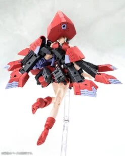 KOTOBUKIYA MEGAMI DEVICE FIGURINE PLASTIC MODEL KIT 1/1 CHAOS & PRETTY LITTLE RED 15 CM -Modèles Figurines Boutique x ktokp614 b