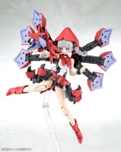 KOTOBUKIYA MEGAMI DEVICE FIGURINE PLASTIC MODEL KIT 1/1 CHAOS & PRETTY LITTLE RED 15 CM -Modèles Figurines Boutique x ktokp614 h