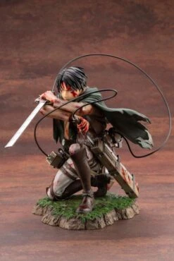 KOTOBUKIYA ATTACK ON TITAN STATUETTE PVC ARTFXJ 1/7 LEVI FORTITUDE VER. 17 CM -Modèles Figurines Boutique x ktopp875 b
